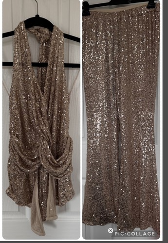 River island rose gold sequin - rose,