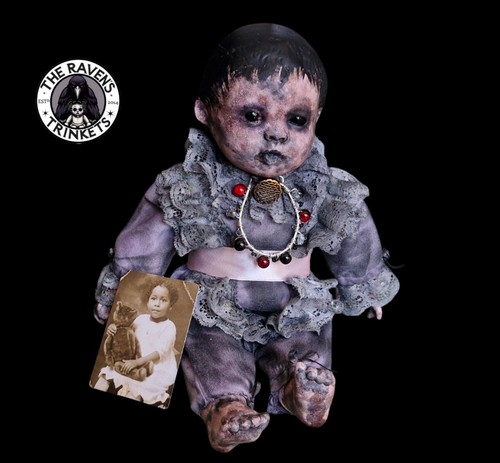 Creepy doll demon horror - doll,
