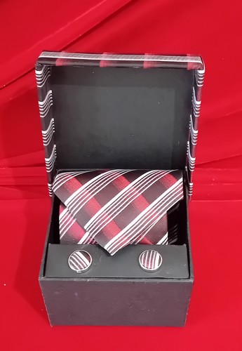 Men cufflinks and tie set - men's,