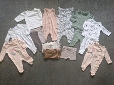 Newborn/ first size Baby Girls Spring Summer clothes Bundle,  Peter Rabbit