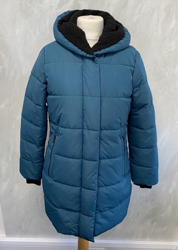 Centigrade teal quilted puffer - teal,