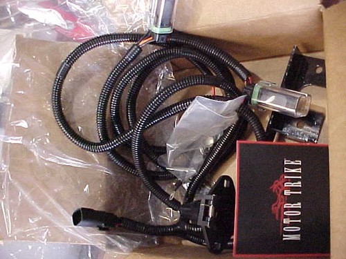 Motor trike trailer - trailer, wiring