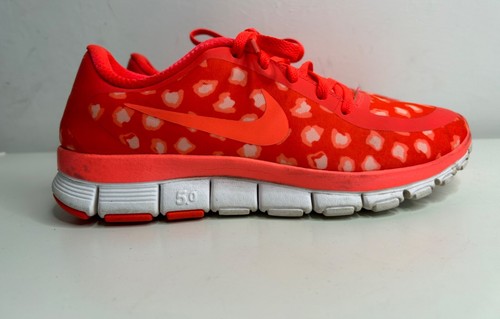 Nike free orange leopard - 5.o,