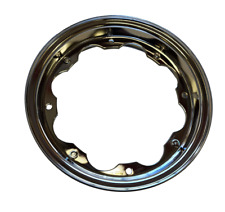 Lambretta chrome wheel rim