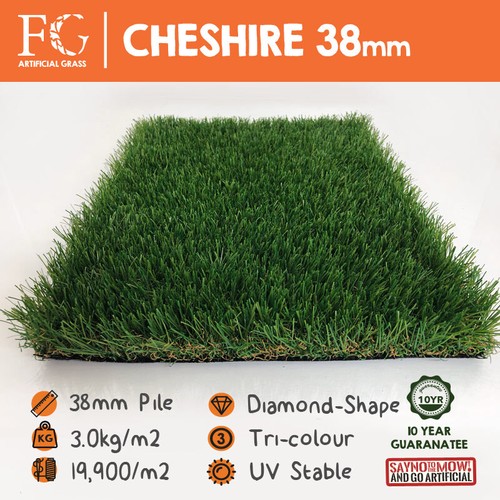 38mm cheshire artificial grass - 38mm,