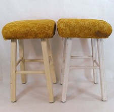 2 Vintage Wood Short Bar