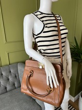 Michael Kors handbag tan Leather crossbody shoulder bag