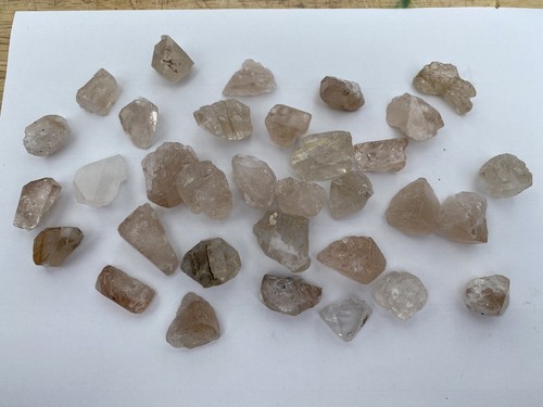 Imperial topaz rough crystal - imperial,
