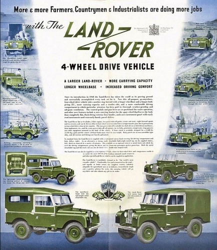 Land rover 1949 1954 series - land, 1949-1954