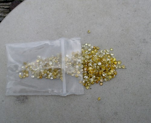 Over carat yellow natural - 1/2,