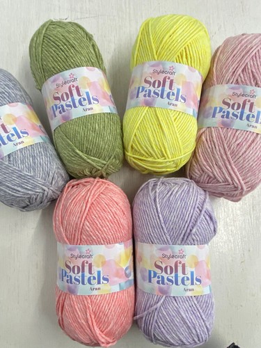 Stylecraft soft pastels aran - soft,