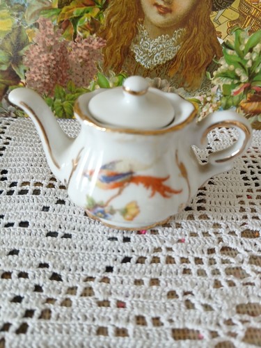 Miniature tea pot ornamental - , pot,ornamental