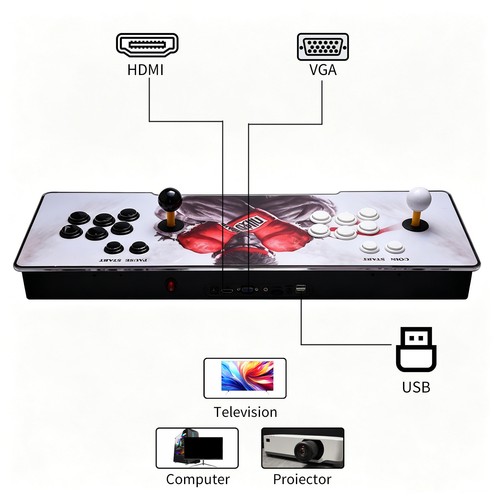 Pandora box multi game retro - pandora's, multi-game