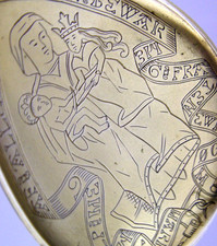 RARE DANISH SOLID SILVER GILT