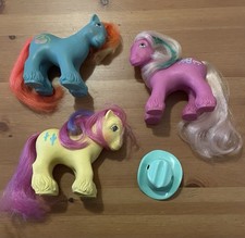 My Little Pony G1 Joblot of Big Brother Ponies inc Tex, Barnacle and Steamer