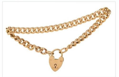 Rose gold bracelet 76 - rose,