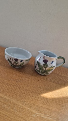 Vintage buchan pottery milk - vintage,