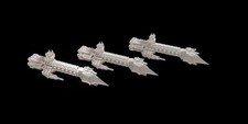 Human Navy Light Cruiser x 3