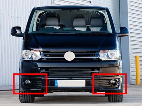 Front bumper fog light cover - bumper,