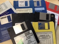 Various Floppy Discs for Yamaha Electone Organs - Choose from drop down list