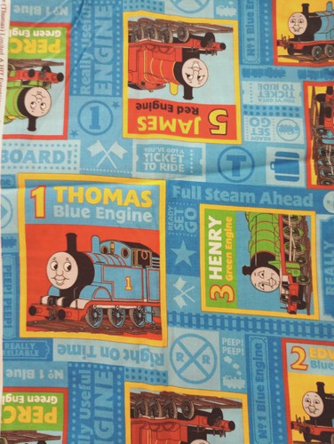 Thomas train fun fabric - thomas,