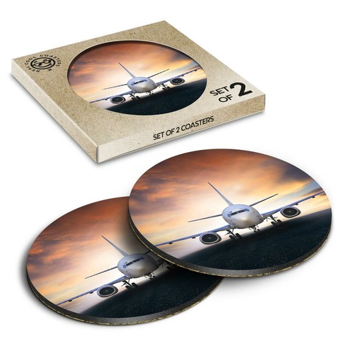 Boxed round coasters - 2, x
