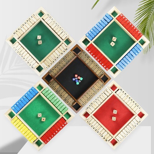 Players shut the box - 4,
