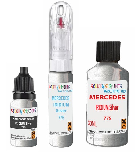 Mercedes 775 iridium - iridium, silver