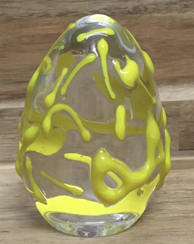 Vintage glass paperweight - vintage,