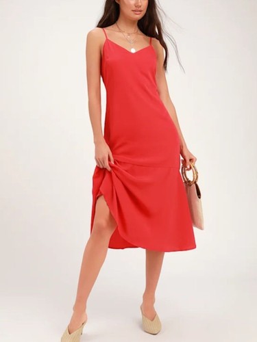 Lulus lovely lilies - lovely, midi
