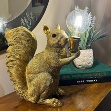 Squirrel Table / Desk Lamp -