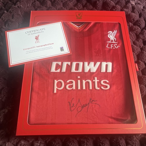 Kenny dalglish signed boxed - kenny,