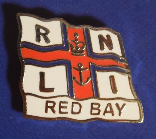 Red bay rnli - red, lifeboat