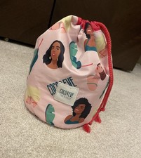 Coco & Eve Wash bag pink drawstring. Ideal Christmas stocking filler. 