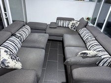 4 piece Grey L-Shaped Corner