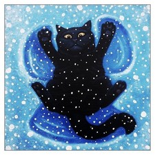 Cat Themed Christmas Card -