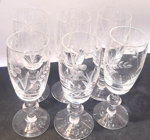 Sherry aperitif etched - ,