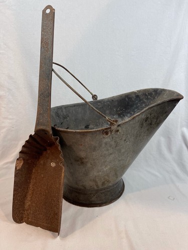 Vintage large galvanized - large,