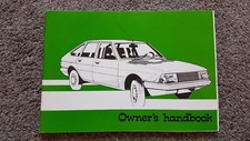 TALBOT ALPINE OWNERS HANDBOOK