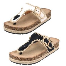 Ladies Down To Earth Toe Post