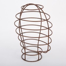 Free Standing Wire Mannequin Head Hat Stand / Hat Rack / vintage rusted style