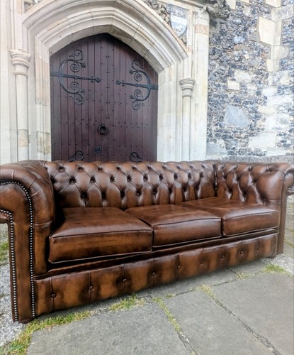 Chesterfield leather brown - chesterfield,