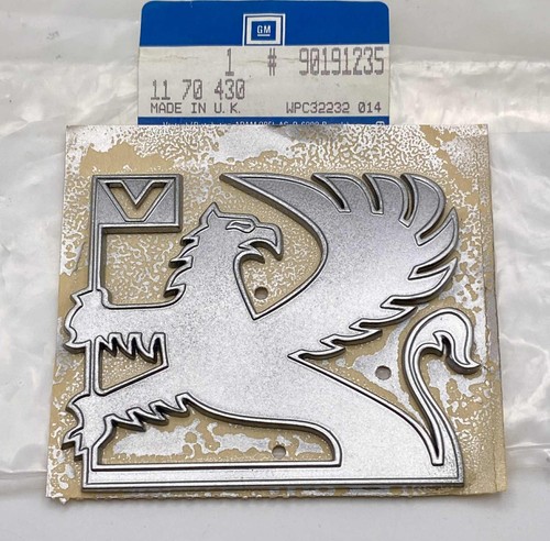 Vauxhall griffin bonnet badge - griffin,