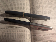 Two Sheaffer Imperial navy