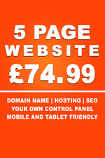 5 Page Website Design Service