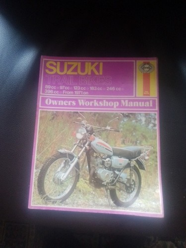Haynes suzuki trial bikes - haynes,
