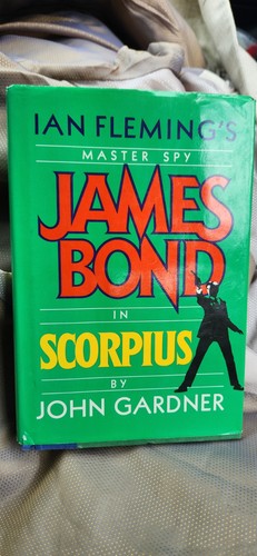 Signed james bond - james, scorpius