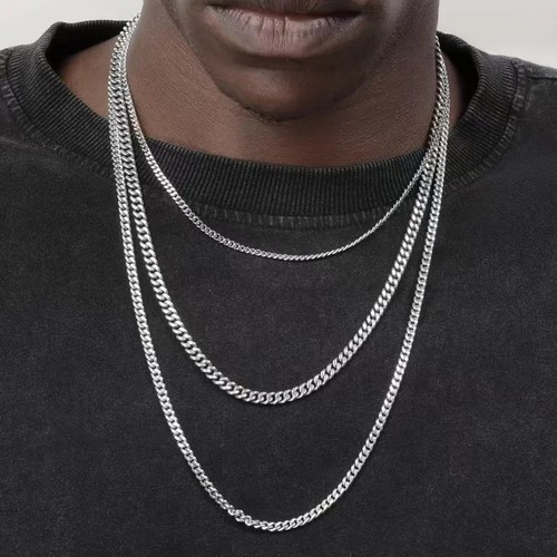 Mens cuban chain necklace - chain,