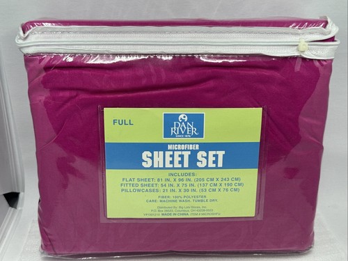 New dan river microfiber sheet - new,