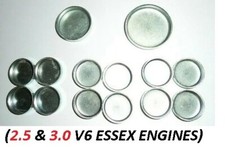 FORD Essex V6 (2.5 & 3.0) CORE PLUG ENGINE SET Plugs